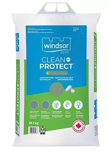 Windsor Clean and Protect Clean Care Water Softener Salt Pellets - 18.1 kg