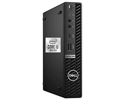 Dell optiplex 7080 Tiny PC Corei5-10500T 16GB 512GB Win11Pro