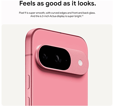 Google Pixel 9 128GB Renewed (90-Days Warranty)