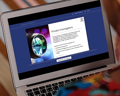 Security Guard Course - Online