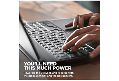 HP Victus Gaming Corei5-12500H 16GB 512GB 15.6" FHD NVIDIA RTX4050 6GB Win11 Renewed (90-Days Warranty)