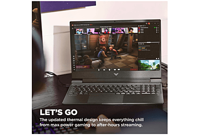 HP Victus Gaming Corei5-12500H 16GB 512GB 15.6" FHD NVIDIA RTX4050 6GB Win11 Renewed (90-Days Warranty)