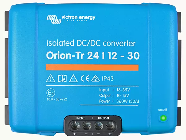 Orion-Tr 24/12-30A (360W) Isolated DC-DC Converter