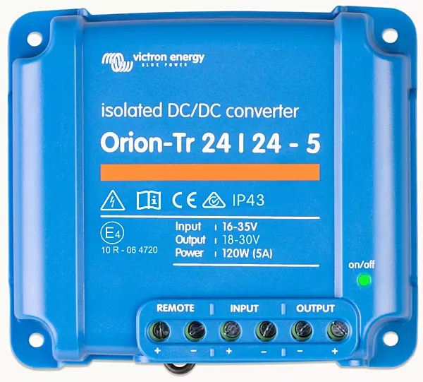 Orion-Tr 24/24-5A (120W) Iso DC-DC Conv