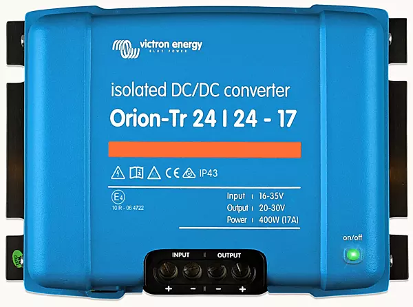 Orion-Tr 24/24-17A (400W) Isolated DC-DC converter