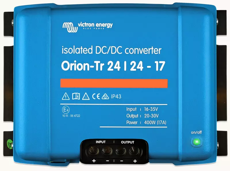 Orion-Tr 24/24-17A (400W) Isolated DC-DC converter
