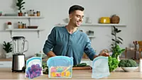 Elkanah 100% Premium Platinum Silicone Reusable Bags Standup