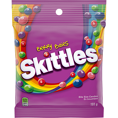 Skittles Wild Berry Candy Standup Pouch 12 x 170 g Skittles Wild Berry Candy Standup Pouch 12 x 170 g