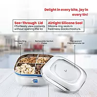 Square Dry Fruit Tin (1350ML SDT1) Square Dry Fruit Tin (1350ML SDT1)