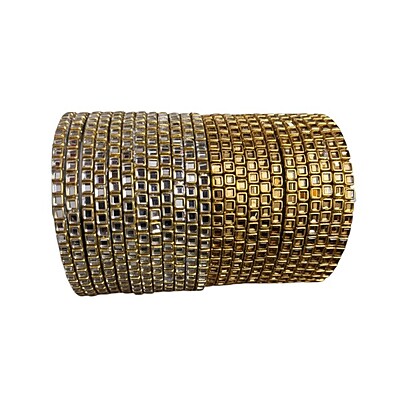 Stone Glass Bangles ( 1 DOZEN ) Stone Glass Bangles ( 1 DOZEN )