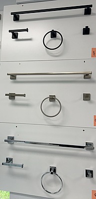 Towel Bar Set 4 PC Brushed Nickel / 毛巾架4件套装 拉丝款
