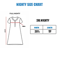 (XXXL-7) 3XL Nighty
