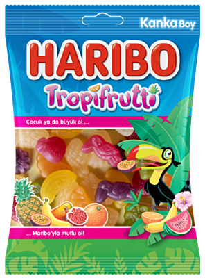 Haribo Tropifrutti 24 x 80 g Haribo Tropifrutti 24 x 80 g