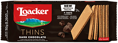 Loacker Wafer Dark Chocolate 18 x 150 g Loacker Wafer Dark Chocolate 18 x 150 g