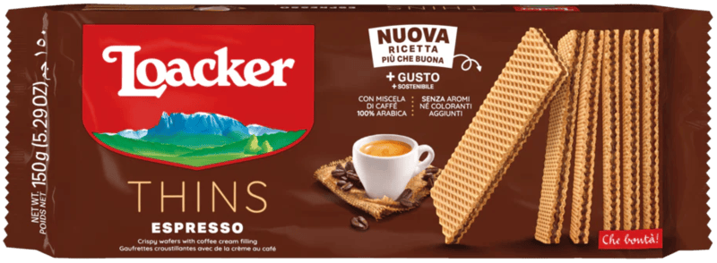 Loacker Wafer Espresso 18 x 150 g