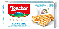Loacker Wafer Milk 12 x 45 g