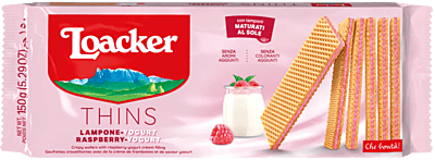 Loacker Wafer Raspberry & Yoghurt 18 x 150 g Loacker Wafer Raspberry & Yoghurt 18 x 150 g