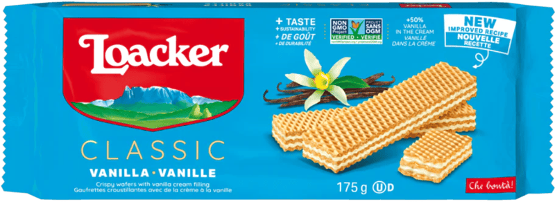 Loacker Wafer Vanilla 18 x 175 g