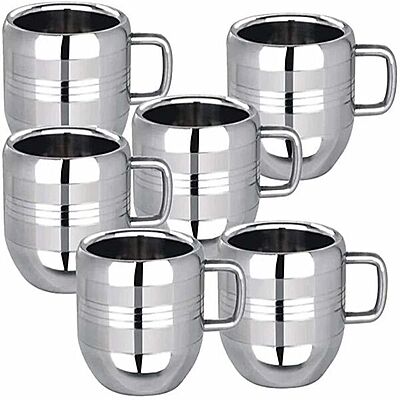 Double wall Tea Tumbler (6 PCS Set)