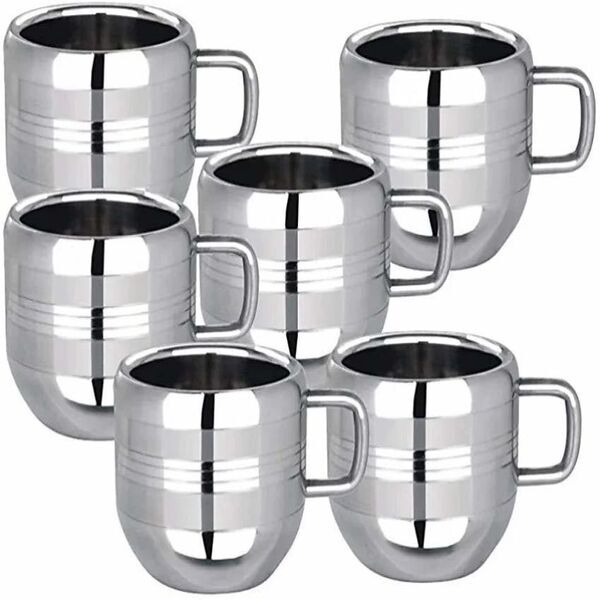 Double wall Tea Tumbler (6 PCS Set)
