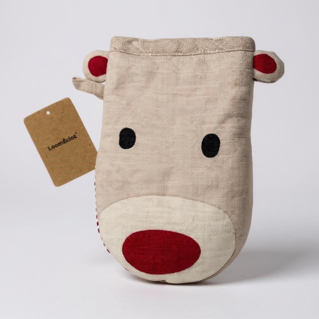 Oven Mitt Reindeer
