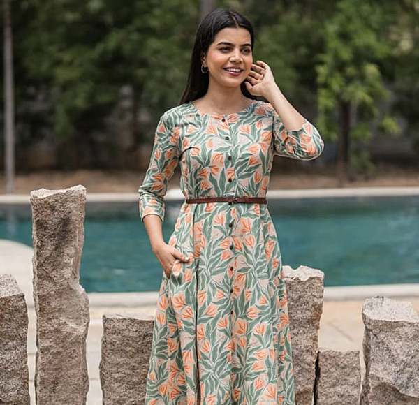 Multi color kurti