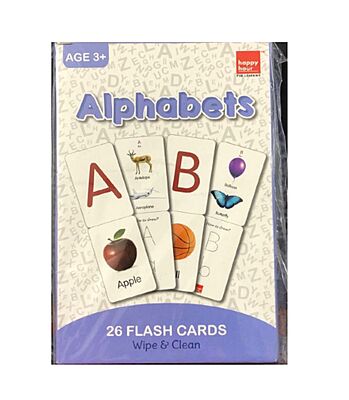 HAPPY HOUR-FLASH CARDS-ALPHABETS