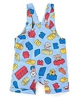 Dungaree Romper (Infant Building Block & Animal Print) 3-6 Month Dungaree Romper (Infant Building Block & Animal Print) 3-6 Month