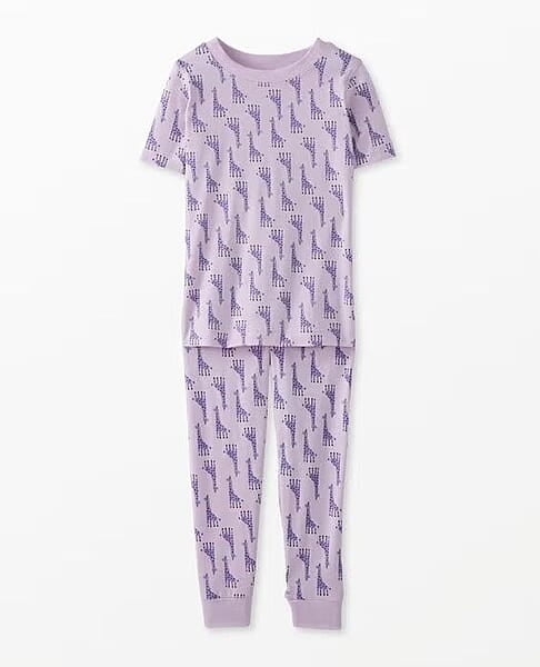 Sleepwear Set (Purple Giraffe Print) Sleepwear Set (Purple Giraffe Print)