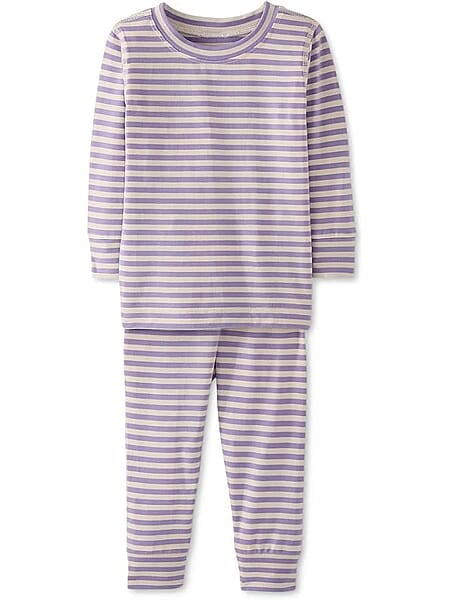 Sleepwear Set (Purple Striped Print ) 2 years