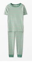 Sleepwear Set (Sage Green Striped Print) 4 Years Sleepwear Set (Sage Green Striped Print) 4 Years