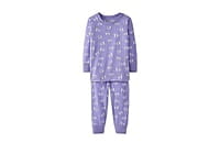 Sleepwear Set (Purple Cat Print) 3 Years
