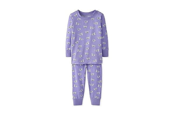 Sleepwear Set (Purple Cat Print) 3 Years