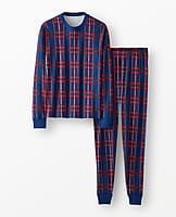 Sleepwear Set (Plaid Print Long-Sleeve) 10 Years