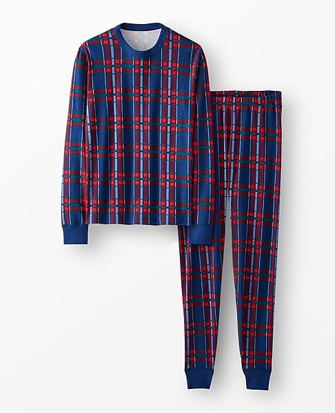 Sleepwear Set (Plaid Print Long-Sleeve) 10 Years