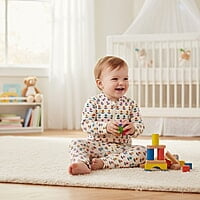 Long-Sleeve Ditsy Floral Jumpsuit (6-12 Month/70cm) Long-Sleeve Ditsy Floral Jumpsuit (6-12 Month/70cm)