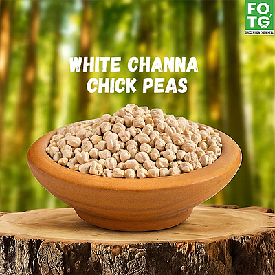 White Channa Chick Peas 1 Kg