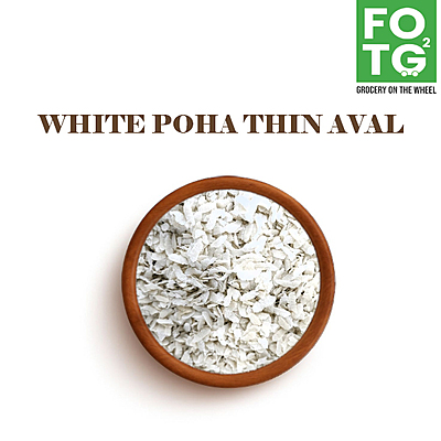 White Poha Thin Aval 500 gm