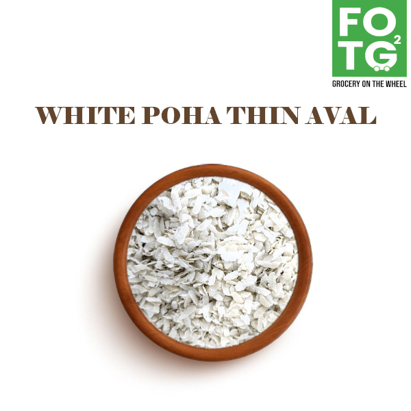 White Poha Thin Aval 500 gm