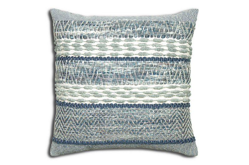 Zircon Blue Decorative Pillow