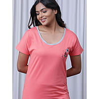 Slumber Jill Peach Watermelon Sleepshirt (M)