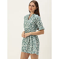 Slumber Jill Nagma Green Short Dress (L)