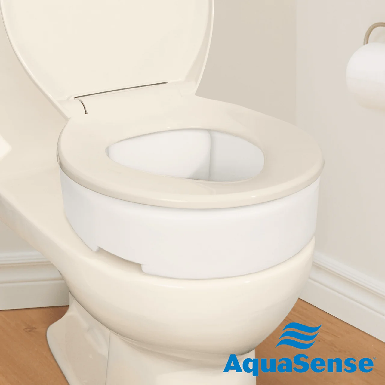 DRI770-630 - AquaSense Toilet Seat Riser with Hinge