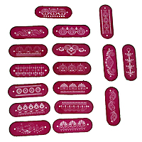 Rangoli Design Border Stencil