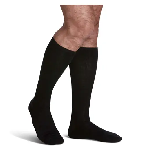 SIG242CLLM99 - 242C Style Merino Wool 20-30mmHg M LL Black (745129223199)