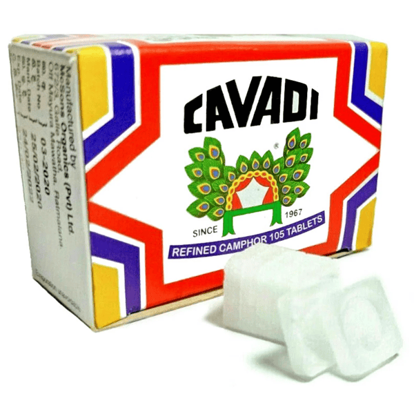 Cavadi Camphor 7 tablets