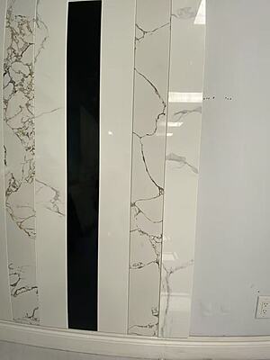 Shower Jamb 76" Black 09 门槛石 76” 纯黑