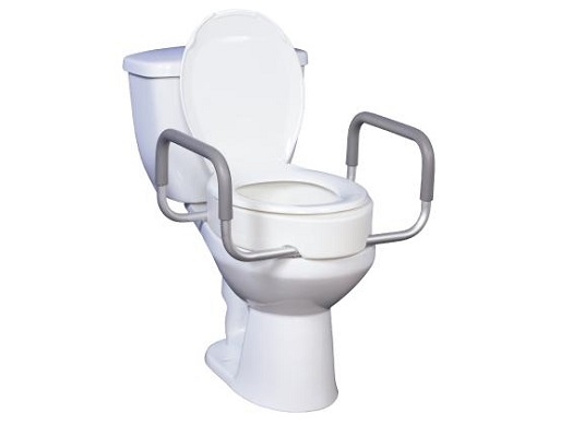 DRI12403 - Rizer, Elongated Toilet, w/ Removable Arms DRI12403 - Rizer, Elongated Toilet, w/ Removable Arms