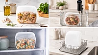 Reusable Platinum Silicone Food Storage Bags – Extra Large, Leakproof & Eco-Friendly