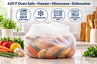 Extra Large Silicone Turkey Bag – Oven Bag Safe & BPA-Free (6.9 Gal)